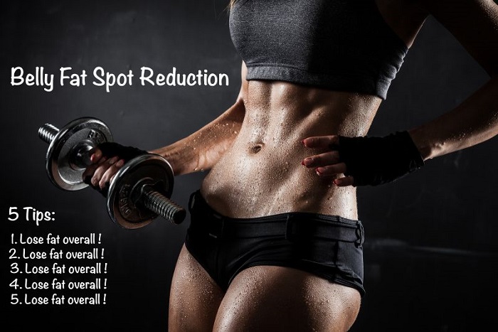 Female fitness spot reduction not possible