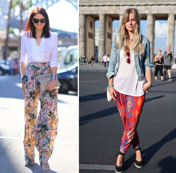 Hot summer trend: Patterned pants – Fashion Corner