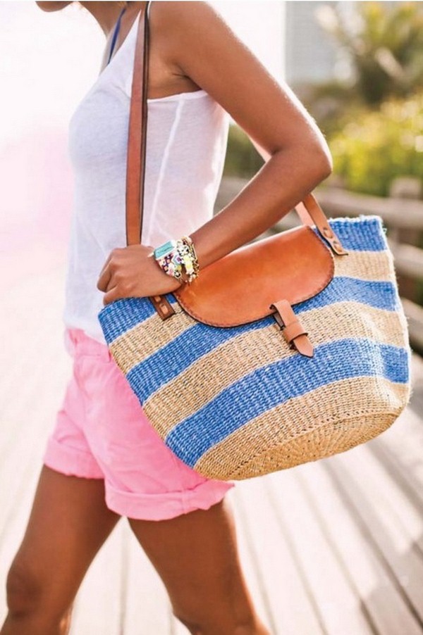 25 Ways To Style Straw Bags – The IT Trend Of The Summer – Fashion Corner