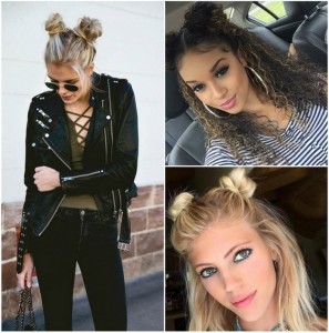 How to rock the trendy double bun hairstyle?
