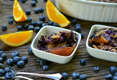 Summer Recipe: Blueberry Orange Cobbler