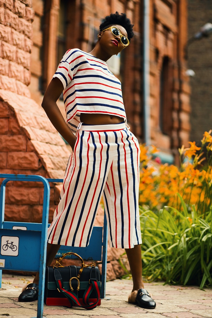 10 Ways to Style A Striped T-Shirt