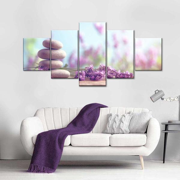 10 DIY Wall Decor Tips and Ideas How to Style Your Living Room Wall with Purple